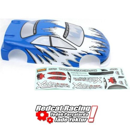 REDCAT RACING - 1-10 12201 200mm Onroad Car Body Blue and White
