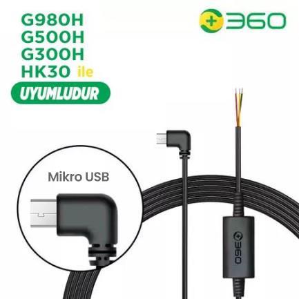360+ Botslab G300H Pro ADAS 3K WiFi+GPS 150° Geniş Açı Gece Görüşlü Araç İçi Kamera Dash Cam Araç Kamerası+WDR+LCD Ekran+G-Sensör+Sesli Kontrol+Park Modu Kiti Combo - Thumbnail