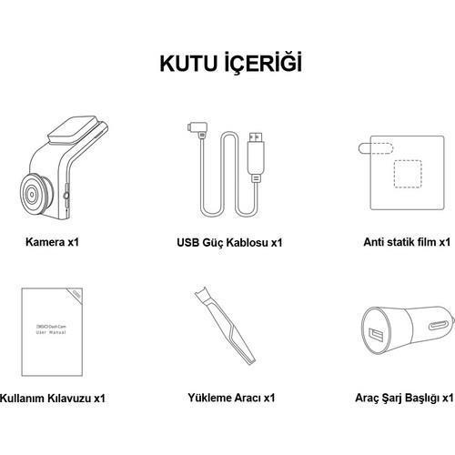 360+ G300H Wifi + GPS 1296P 160° Geniş Açı Gece Görüş Akıllı Araç İçi Kamera + Samsung 128GB Hafıza Kartı Combo 360+ G300H Wifi + GPS 1296P 160° Geniş Açı Gece Görüş Akıllı Araç İçi Kamera + Samsung 128GB Hafıza Kartı Combo