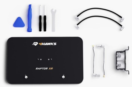 4Hawks Raptor Extreme Range Menzil Mesafe Arttırıcı Range Extender Signal Booster DJI Mavic 2 Pro & Zoom & Mavic Air & Mavic Mini & Spark Dronelar İçin - Thumbnail