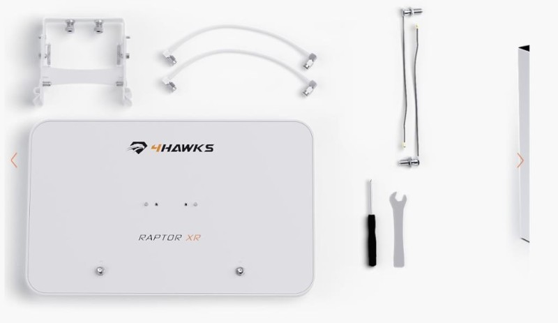 4Hawks Raptor Extreme Range DJI Phantom 4 Pro V2.0 Menzil Mesafe Arttırıcı Range Extender Signal Booster