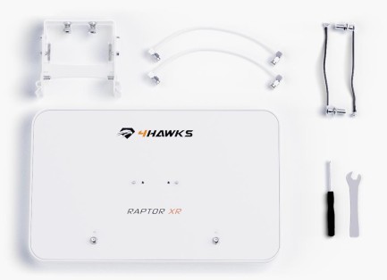 4Hawks Raptor Extreme Range Menzil Mesafe Arttırıcı Range Extender Signal Booster DJI Phantom 4 Pro & Advanced & Phantom 3 Pro & Phantom 3 Advanced & Matrice 600 Dronelar İçin - Thumbnail