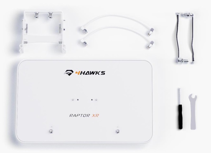 4Hawks Raptor Extreme Range Menzil Mesafe Arttırıcı Range Extender Signal Booster DJI Phantom 4 Pro & Advanced & Phantom 3 Pro & Phantom 3 Advanced & Matrice 600 Dronelar İçin