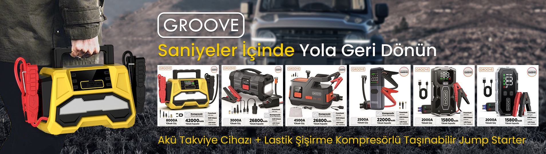 Groove Jump Starter