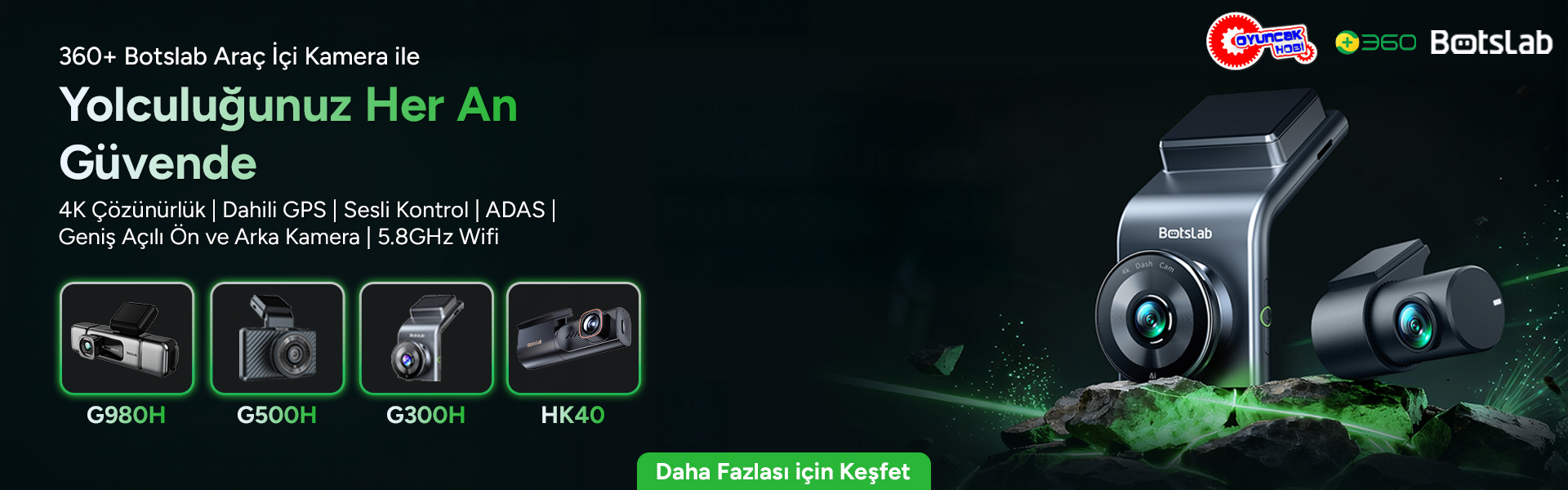 Botslab Araç İçi Kamera