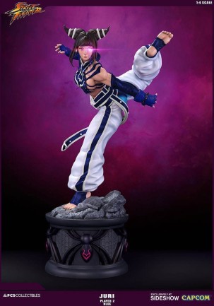 Juri Player 2 Blue Ultra 1:4 Scale Statue Pop Culture Shock