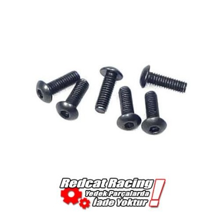 Redcat 07169 Cap Head Mechnical Screw 4x12mm