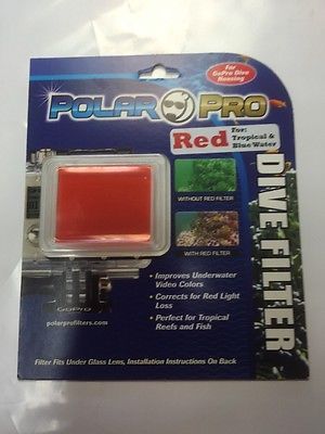 PolarPro Kırmızı Filtre Dive Housing 60MT