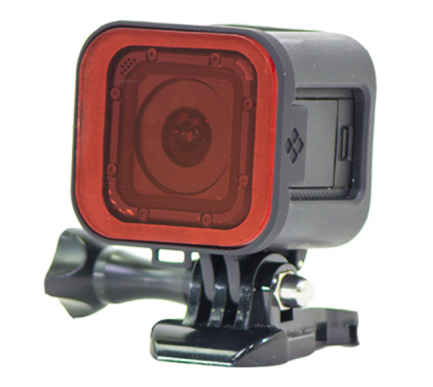 PolarPro GoPro Hero5-4 Session Red Snorkel Filter