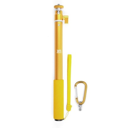 XSories Aksiyon Kameralar İçin Big U-Shot 94CM Monopod Altın Sarı Alüminyum Yüksek Kalite