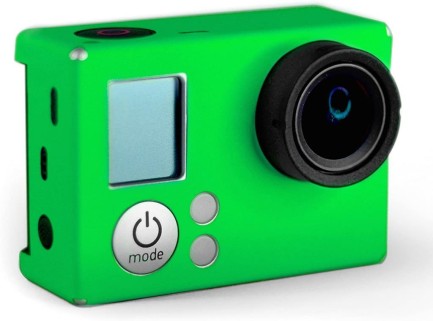 XSories X-Skin Hero 3, Hero 3+ Sticker Yeşil Koruyucu