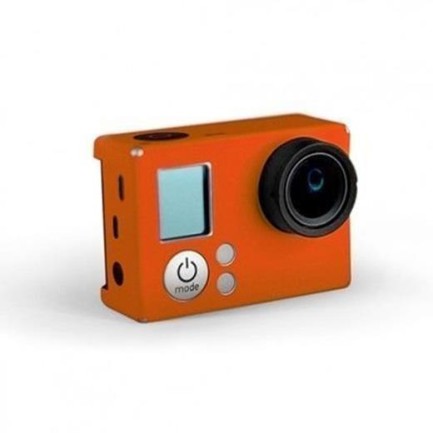 XSories X-Skin Hero 3, Hero 3+ Sticker Turuncu Koruyucu
