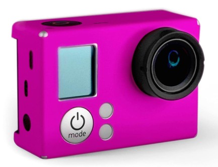 XSories X-Skin Hero 3, Hero 3+ Sticker Pembe Koruyucu