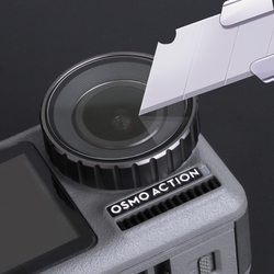 DJI Osmo Action İçin Kırılmaz Cam Filmi (1+1+1)