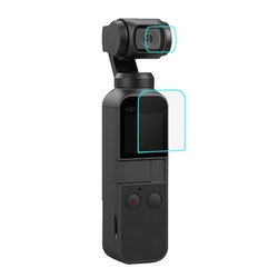 DJI Osmo Pocket İçin Kırılmaz Cam Filmi ( Lens ve Ekran )