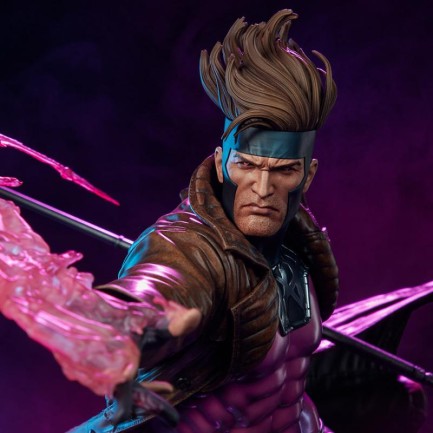 Sideshow Collectibles Gambit Maquette 300727 / Marvel Comics / X-Men - Remy LeBeau