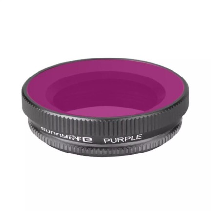 DJI OSMO Action Sunnylife Diving Lens Filter (Aluminum Alloy + Optical Resin) Magenta Snorkel Filter
