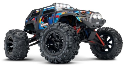Traxxas Summit 1/16 4WD RTR Truck Rock & Roll Version TQ & Led Aydınlatmalı Elektrikli Rc Model Araba ( Batarya ve Şarj Aleti Dahil )