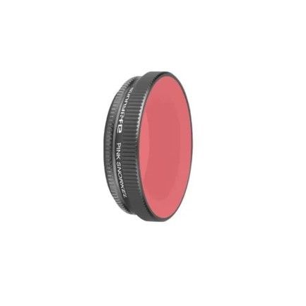 DJI OSMO Action Sunnylife Diving Lens Filter (Aluminum Alloy + Optical Resin) Pink Snorkel Filter