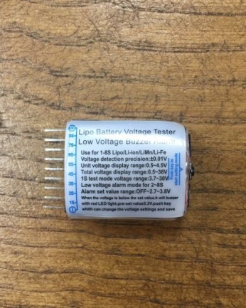 Lipo Battery Voltage Tester