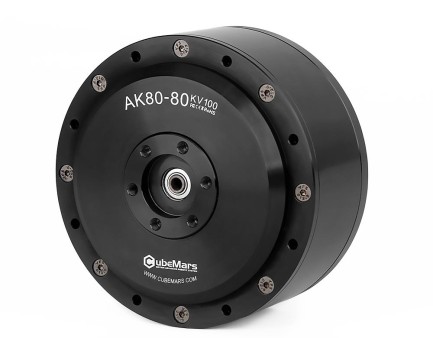 T-Motor CubeMars AK80-80 100KV Yüksek Verimli Aktüatör Brushless Tork Motor Lower Cogging Joint Motor (Robotik , Kodlama , )
