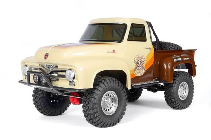 Axial SCX10 II 1955 Ford F-100 4WD 1/10 RTR Kullanıma Hazır Elektrikli RC Model Araba Crawler Kahverengi