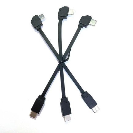 Xiaomi FIMI X8 Mini Pro / Mini Kumanda ile Telefon Bağlantı Data Kablosu Seti ( Type-C & Micro USB & Lightning IOS )
