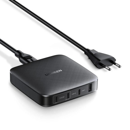 Ugreen 4 Portlu QC 4.0 PD 3.0 100W GanX Type-C USB Hızlı Şarj Cihazı