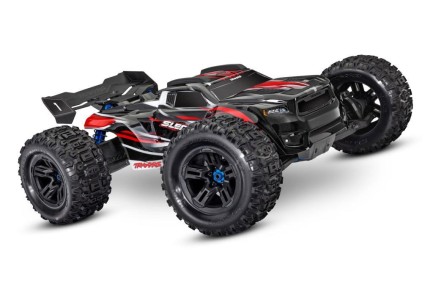 Traxxas Sledge 1/8 4X4 VXL 6S 4WD Elektrikli Rc Model Araba Brushless RTR TQi & TSM Kırmızı
