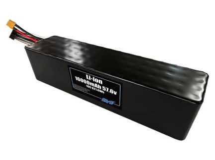MaxAmps 16000 mAh 16S 4P 57.6v Lityum İon Li-İon Batarya Pil