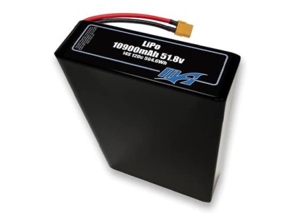 MaxAmps 10900 mAh 14S 2P 120C 51.8v Lityum Polimer LiPo Batarya Pil