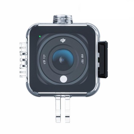 TELESIN DJI Action 2 Su Geçirmez Housing Koruyucu Muhafaza Kamera Kutusu Koruma Kabı Kılıf