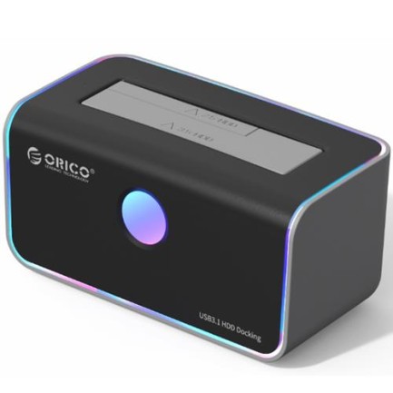 ORICO 2.5"/3.5" HDD/SSD Adjustable RGB Single Bay Dock