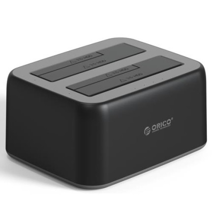 ORICO 2.5"/3.5" SATA HDD/SSD Dual-bay hard drive dock