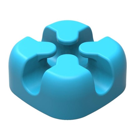 ORICO-Desktop Cross-shaped silicone cable clip Mavi