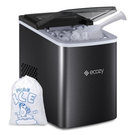 Ecozy IM-BS260A Ice Maker Buz Yapma Makinesi Siyah Ecozy IM-BS260A Ice Maker Buz Yapma Makinesi Siyah