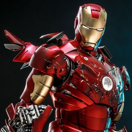 Hot Toys Iron Man Mark III (2.0) Diecast Sixth Scale Figure - 911579 MMS664 - Marvel Comics / Iron Man Hot Toys Iron Man Mark III (2.0) Diecast Sixth Scale Figure - 911579 MMS664 - Marvel Comics / Iron Man