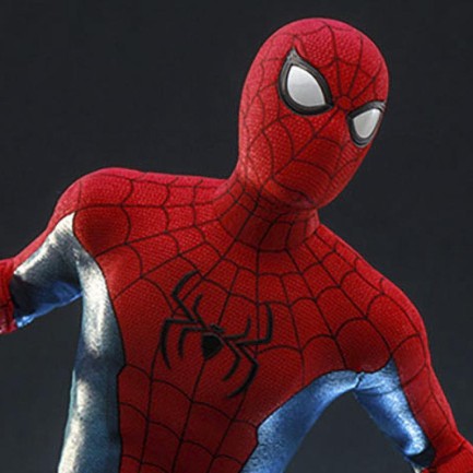Hot Toys Spider-Man (New Red and Blue Suit) (Deluxe Version) Sixth Scale Figure 9120362 MMS680 Hot Toys Spider-Man (New Red and Blue Suit) (Deluxe Version) Sixth Scale Figure 9120362 MMS680