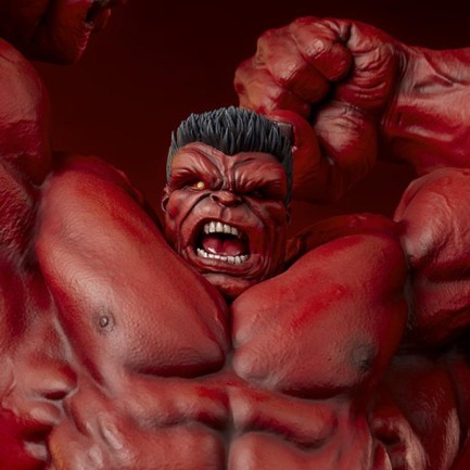Sideshow Collectibles Red Hulk (Thunderbolt Ross) Store Exclusive Premium Format Figure 3008663 Marvel / Sideshow Hulk Collection