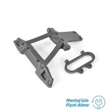 HAIBOXING 16889A Ravage Rc Model Araba İçin Arka Tampon Takımı M16005 (Teknik Servis Ürünüdür-Montaj İçin Fiyat Alınız) - oyuncakhobi