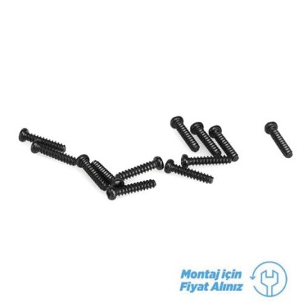 HAIBOXING 16890A / 16889A Ravage/Destroyer Rc Model Araba İçin Pan Head Self Tapping Vida 2.6x12mm S161 (Teknik Servis Ürünüdür-Montaj İçin Fiyat Alın HAIBOXING 16890A / 16889A Ravage/Destroyer Rc Model Araba İçin Pan Head Self Tapping Vida 2.6x12mm S161 (Teknik Servis Ürünüdür-Montaj İçin Fiyat Alın