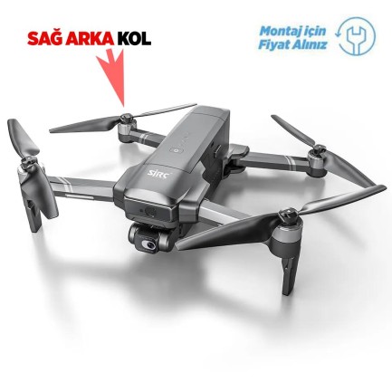 SJRC F22S Pro 4K Drone İçin Sağ Arka Motor Kolu Arm (Teknik Servis Ürünüdür-Montaj İçin Fiyat Alınız) SJRC F22S Pro 4K Drone İçin Sağ Arka Motor Kolu Arm (Teknik Servis Ürünüdür-Montaj İçin Fiyat Alınız)