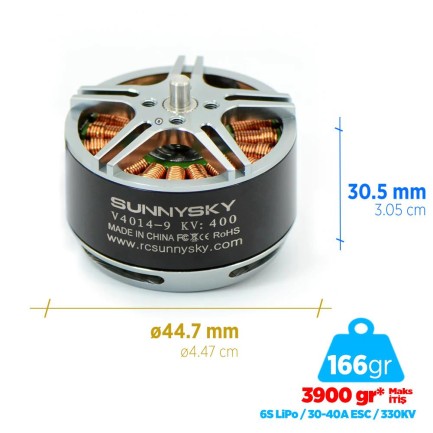SunnySky V4014 KV330 Brushless Fırçasız Motor Multikopter Multirotor Drone Motoru - 1 Adet SunnySky V4014 KV330 Brushless Fırçasız Motor Multikopter Multirotor Drone Motoru - 1 Adet