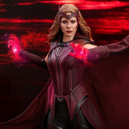 Hot Toys The Scarlet Witch (WandaVision) Sixth Scale Figure - 907935 - Marvel Comics / WandaVision - TMS36 Hot Toys The Scarlet Witch (WandaVision) Sixth Scale Figure - 907935 - Marvel Comics / WandaVision - TMS36