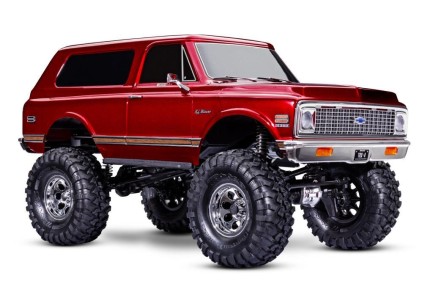 Traxxas TRX-4 Chevrolet K5 Blazer High Trail Edition RC Crawler w/TQi 2.4GHz Kumandalı Elektrikli Rc Model Araba Kırmızı Traxxas TRX-4 Chevrolet K5 Blazer High Trail Edition RC Crawler w/TQi 2.4GHz Kumandalı Elektrikli Rc Model Araba Kırmızı