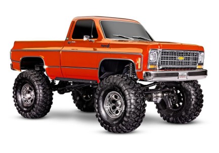 Traxxas TRX-4 K10 1/10 High Trail Edition RC Crawler w/'79 Chevrolet K10 Truck Body w/TQi 2.4GHz Kumandalı Elektrikli Rc Model Araba Metalik Bakır Traxxas TRX-4 K10 1/10 High Trail Edition RC Crawler w/'79 Chevrolet K10 Truck Body w/TQi 2.4GHz Kumandalı Elektrikli Rc Model Araba Metalik Bakır
