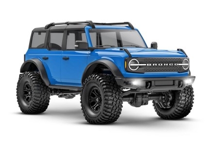 Traxxas TRX-4M 1/18 Rock Crawler Ford Bronco Elektrikli RC Model Araba w/TQ 2.4Ghz Kumanda Mavi (Batarya ve Şarj Aleti Dahildir) Traxxas TRX-4M 1/18 Rock Crawler Ford Bronco Elektrikli RC Model Araba w/TQ 2.4Ghz Kumanda Mavi (Batarya ve Şarj Aleti Dahildir)