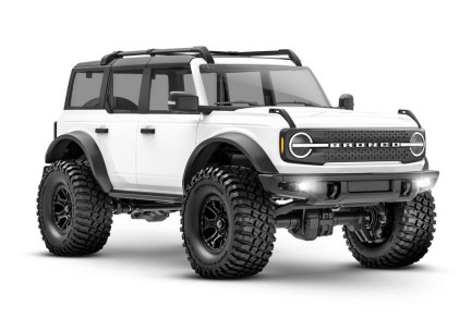 Traxxas TRX-4M 1/18 Rock Crawler Ford Bronco Elektrikli RC Model Araba w/TQ 2.4Ghz Kumanda Beyaz (Batarya ve Şarj Aleti Dahildir) Traxxas TRX-4M 1/18 Rock Crawler Ford Bronco Elektrikli RC Model Araba w/TQ 2.4Ghz Kumanda Beyaz (Batarya ve Şarj Aleti Dahildir)