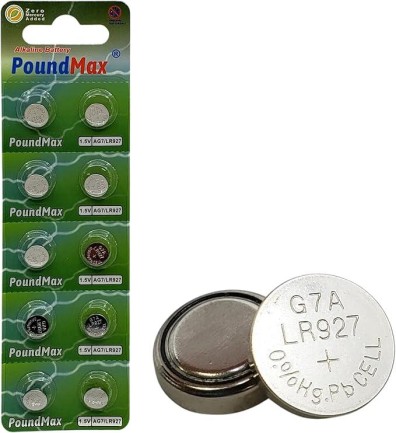AG7 LR927 Batteries 1.5v Alkaline Button Cell Battery - 10 Count - oyuncakhobi