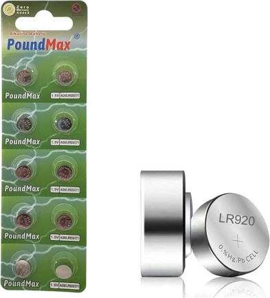 10 X AG6 370 371 LR921 LR69 SR920SW LR920 1.5v PoundMax ALKALİN DÜĞME HÜCRE PİL - oyuncakhobi 10 X AG6 370 371 LR921 LR69 SR920SW LR920 1.5v PoundMax ALKALİN DÜĞME HÜCRE PİL - oyuncakhobi